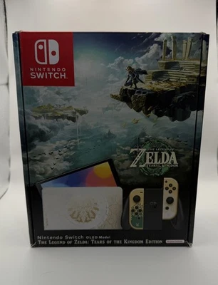 Nintendo Switch OLED Console Legend of Zelda Tears of the Kingdom Edition NIB! - Image 1 of 4