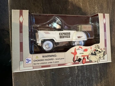 Pedal Power Toy Car Golden Wheel Die Cast Metal "Express Service" 1:10 Scale - Image 1 of 4