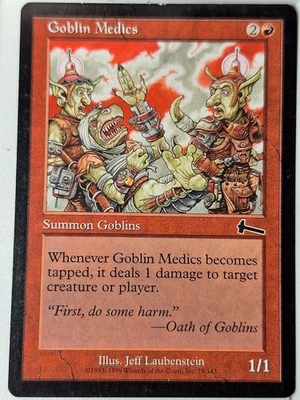 Goblin Medics - Urza's Legacy - Magic the Gathering MTG Nice! - Image 1 of 3