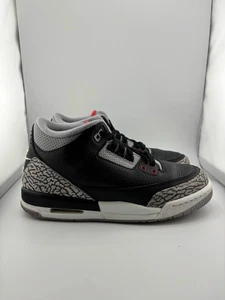 Jordan 3 Retro Black Cement (2018) (GS) - Size 7Y - 854261-001 - Picture 1 of 8