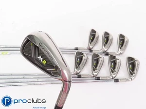 Nice TaylorMade '17 M2 4-PW,AW IRON SET -XP95 S300 Stiff Flex Steel +1/2" 444009 - Picture 1 of 6