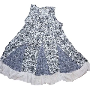 Altar'd State ärmelloses Boho-Kleid mit Paisley-Rüschen in M - Bild 1 von 9