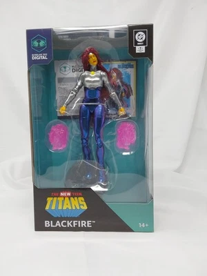 McFarlane DC Direct Digital Nuevo Teen Titans BLACKFIRE Walmart Con Foto 1 de 4