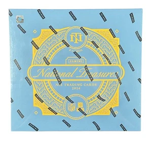 2024 Panini National Treasures Football Hobby Box - Picture 1 of 10
