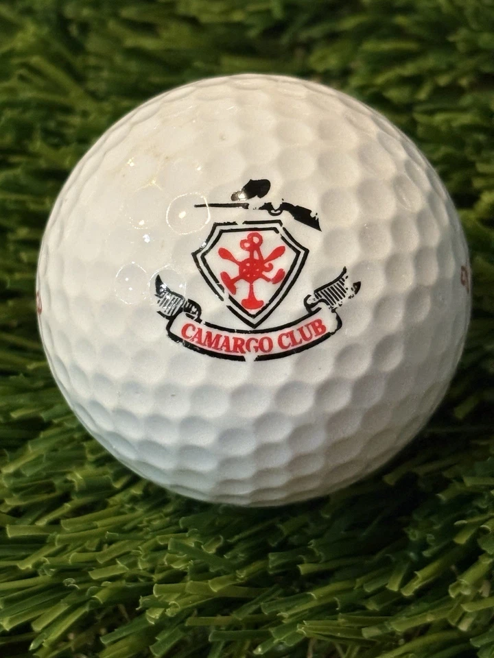 Bola de golfe The Camargo Club logotipo campo de golfe - Cincinnati Ohio OH - Imagem 1 de 1