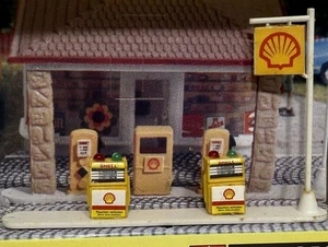 Noch H0 5230 SB-Tankstelle mit Wechsellicht "Shell" neuwertig & OVP - Picture 1 of 3