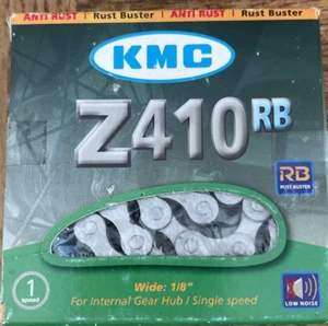 KMC Z410RB Wide 1/8” For Internal Gear Hub/ Single Speed -NEW-SHIPS N 24 HOURS - Picture 1 of 5