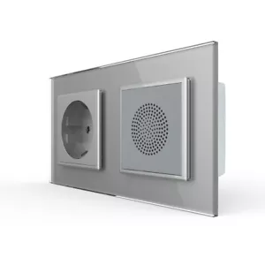 Livolo Bluetooth Lautsprecher Einbaulautsprecher Box mit Steckdose für Unterputz - Bild 1 von 9