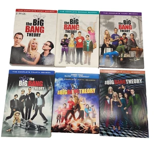 Big Bang Theory DVD 6 Season Set Jim Parsons Kaley Cuoco Johnny Galecki - Picture 1 of 7