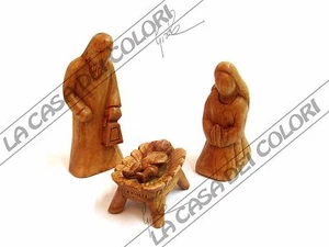 FINKBEINER - PRESEPE IN LEGNO - 7097-1 - H MAX 12 cm - NATIVITY - Picture 1 of 1