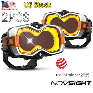 NOVSIGHT 4.5" LED Pod Work Light Spot Driving Jeep Truck Pickup SUV OffRoad Lamp - Picture 1 of 12