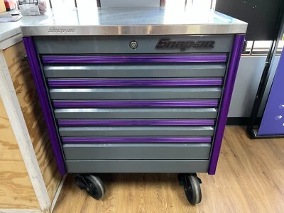 Snap On Tool Box 36 inch custom purple - Image 1 of 3