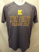 New Knox College Prairie Fire Mens Size M Medium Polyester Performance Shirt