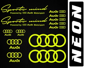 Pegatina Sports mind AUDI NEON pegatina réplica Otros colores Disponible - Imagen 1 de 3