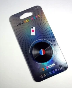 Popsockets Backspin PopGrip 45 RPM Swappable Top Phone Grip - Photo 1 sur 3