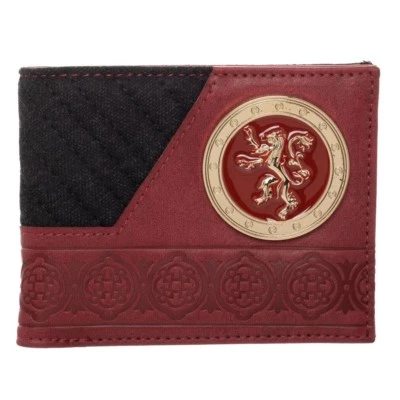 Game of Thrones Wallet House Lannister by Bioworld Lion Emblem Tyrion Jaime  - Image 1 of 4