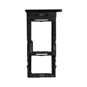 SIM microSD Card Tray Single for Samsung Galaxy A51 5G Black Phone Repair Part - Picture 1 of 3