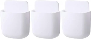 Remote Control Holders 3 Pcs Wall Mount Remote Holder Self Adhesive Remote Case - Picture 1 of 12