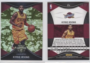 2016-17 Panini Totally Certified Camo /25 Kyrie Irving #55