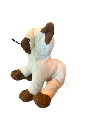 Ganz Webkinz Siamese Cat Kitten HM160 Plush Stuffed Animal Toy Friend NO CODE - Image 1 of 4