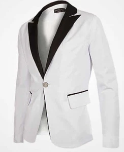 Men's Business Slim Tuxedo Dress Blazer include Pants - Picture 1 of 7