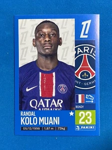Figurine Panini Sticker Foot 2025 n.372 Randal Kolo Muani Paris Saint-Germain - Foto 1 di 1