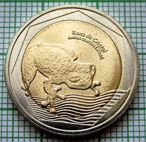 COLOMBIA 2023 500 PESOS, GLASS FROG, BI-METALLIC UNC yes we do combine postage - Picture 1 of 6