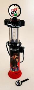 1998 ACTION 1/16 JOHN FORCE CASTROL ELVIS GAS PUMP BANK - Picture 1 of 4