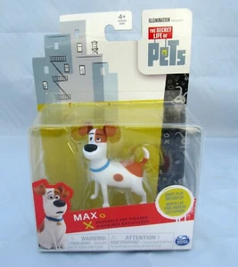 The Secret Life of Pets Max Poseable Dog Pet Figure Figurine Dollhouse Miniature - Picture 1 of 3