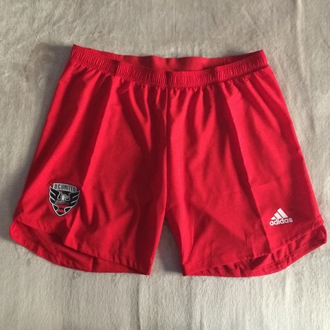 DC United Red Shorts Adidas Authentic Aeroready MLS 2XL Soccer Cover