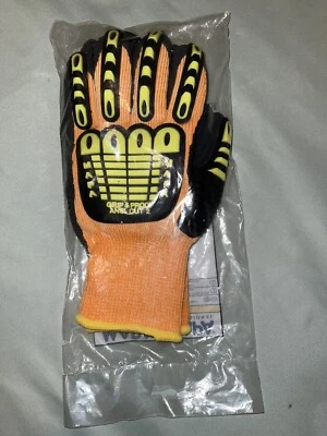 Guante de impacto tejido MAPA Exonit 530 con agarre de nitrilo y revestimiento de palma a prueba Foto 1 de 4