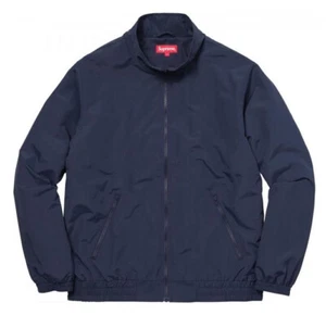 Supreme Arc Track Jacket Navy Size L Mens FW17 Zip Up New - Picture 1 of 11