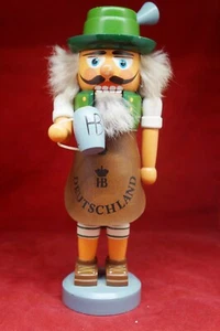 HOFBRAUHAUS ALEMANIA Erzgebirge hb beir/beer stein cascanueces ¡oktoberfest! - Imagen 1 de 7