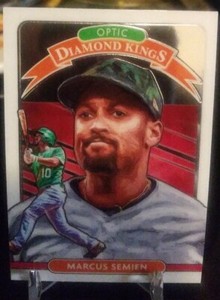 Marcus Semien 2020 Donruss Optic #10 Diamond Kings (Athletics)