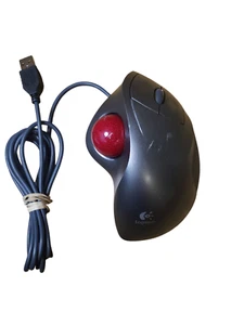 Logitech T-BB18 TrackMan Wheel USB Trackball Mouse 804360-1000 | tested working - Picture 1 of 5