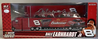 Winner's Circle NASCAR #8 Dale Earnhardt Jr. 2007 Hauler Tin Set MINT-NEW - Image 1 of 4