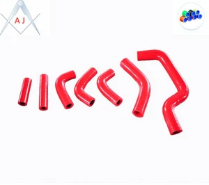 Red For DUCATI MONSTER S4RS 2005 2006 Silicone Radiator Water Pipe Coolant Hose - Foto 1 di 3