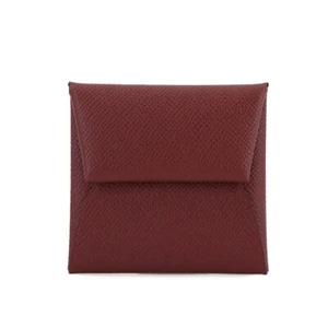 HERMES Bastia Münzetui Geldbörse Veau Epsom Rouge H 90281915 - Bild 1 von 9