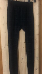 *TIME AND TRU* BLACK  FLEECE  LINED  LEGGINGS * SIZE SMALL ( 4-6)  PANTS *1 PAIR - Picture 1 of 3