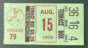 Eddie Murray Walk-Off Steal of Home Baltimore Orioles Ticket Stub 8/15/79 1/35 - Imagen 1 de 2