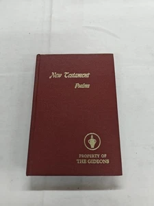 Vintage 1969 Gideon New Testament Psalms Proverbs Bible  - Bild 1 von 3