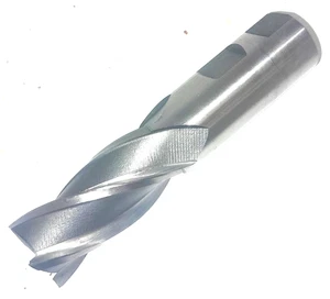 63/64" End Mill, 2-1/8" Flute, 1" Shank, 4-1/2" OAL, HSS (UE-12-M-10) - Picture 1 of 1