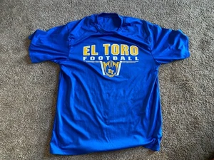 El Toro High School Football Workout Shirt, Mens XL - Picture 1 of 3