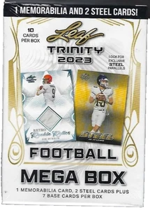 2023 Leaf Trinity Football Factory Sealed Mega Box (T68) - Picture 1 of 1