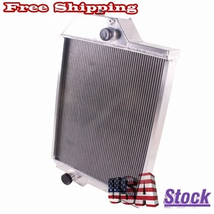 2Row 56mm Core Radiator For John Deere 4430 Series AR61879 AR60337 AR61878 - Picture 1 of 10