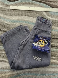Vintage Solo Semore (Seymour) Jr 7 / 8 Boys Jeans Baggy Wide Leg 90s y2k skater - Bild 1 von 9