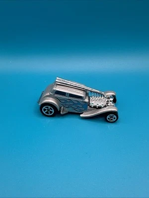 Hot Wheels Car 2007 New Models Silver Straight Pipes USED 12/180 - Image 1 of 4