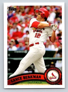 Actualización Topps 2011 #US330 Lance Berkman Cardenales de San Luis - Imagen 1 de 2