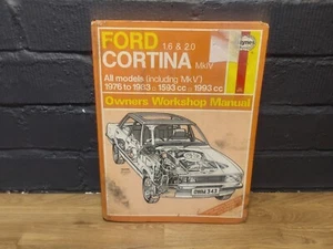 Haynes Automotive Repair Manual -Ford Cortina 1976-1993 mk 4 CG P11 Garage - Picture 1 of 4