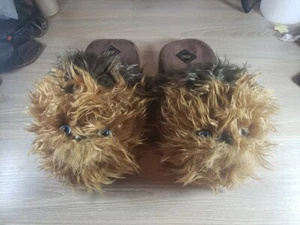 Star Wars Chewbacca Slippers Mens XL Bioworld - Picture 1 of 11